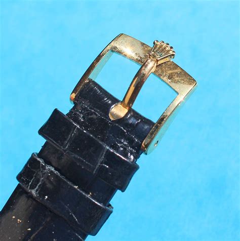 vintage rolex watch strap buckle|genuine rolex leather straps.